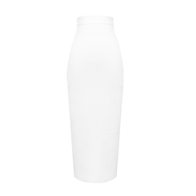 Damen Bleistiftrock aus Nylon und Spandex