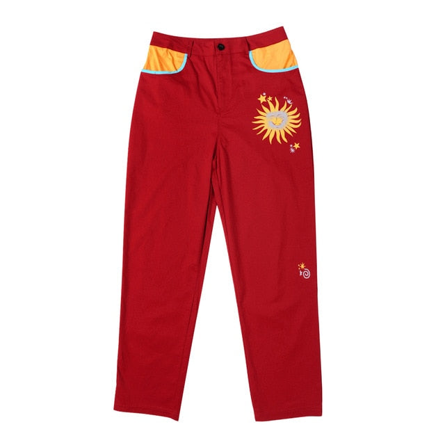 WW | Auffällige und Mutige Rote Jeans