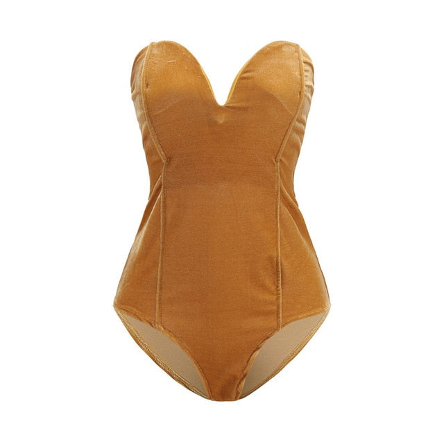 Damen Bodysuit, ärmellos und einfarbig aus Polyester