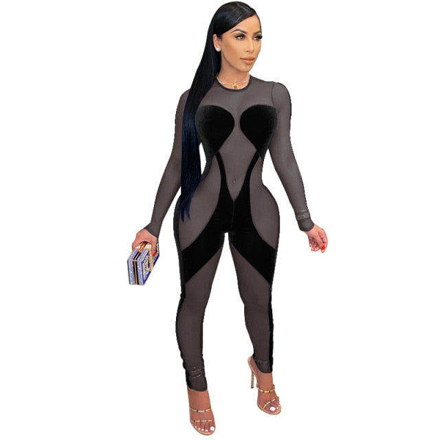 WW | Bad Blood Mesh Overall