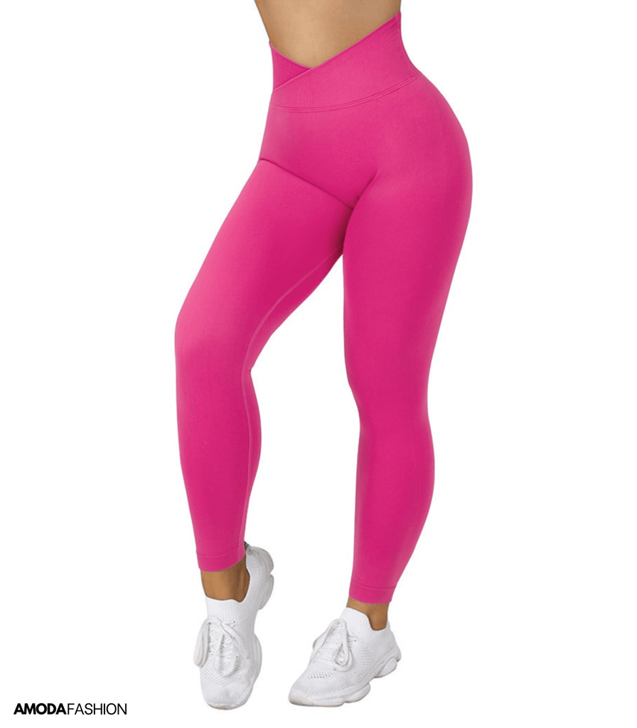 WW | V-Förmige Leggings mit Gerüschtem Bund