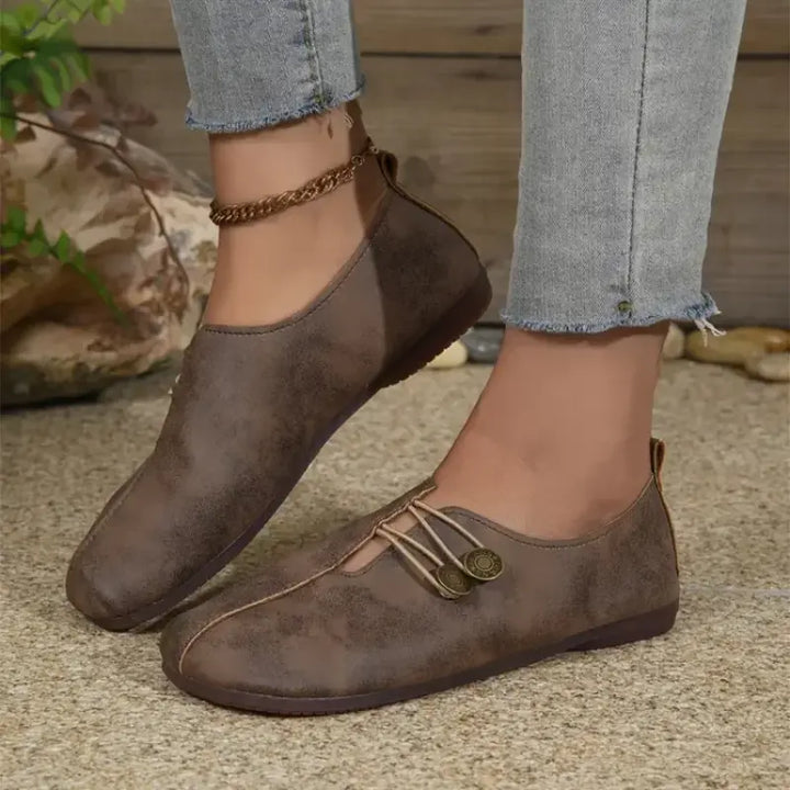 W&W Mode | Elegante Ergonomische Flachschuhe mit Weicher Sohle