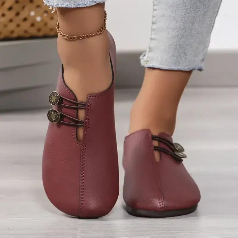 W&W Mode | Elegante Ergonomische Flachschuhe mit Weicher Sohle