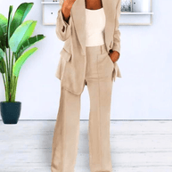 WW | Damen Blazer Bequem & Schick Blazer Satz Lässiges & Formelles Outfit