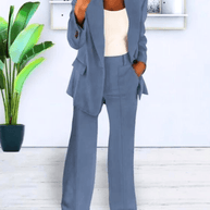 WW | Damen Blazer Bequem & Schick Blazer Satz Lässiges & Formelles Outfit