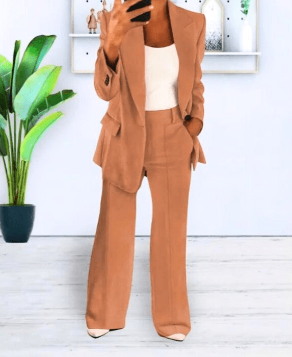 W&W Mode | Damen Blazer Bequem & Schick Blazer Satz Lässiges & Formelles Outfit