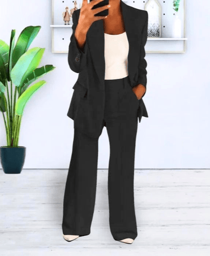 WW | Damen Blazer Bequem & Schick Blazer Satz Lässiges & Formelles Outfit