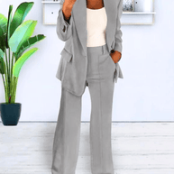 WW | Damen Blazer Bequem & Schick Blazer Satz Lässiges & Formelles Outfit