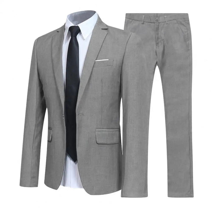 W&W Mode | Locker Geschnittenes Anzug Satz Mit Revers Blazer Und Hose Für Männer