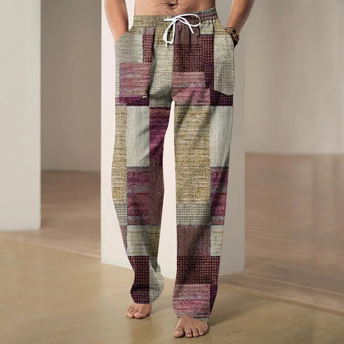 WW | Baumwoll Leinen Hose Für Herren