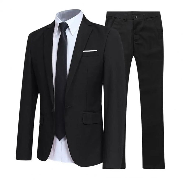 W&W Mode | Locker Geschnittenes Anzug Satz Mit Revers Blazer Und Hose Für Männer