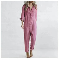 WW | Leinen-Overall