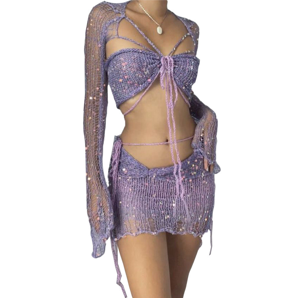 Damen Kleid aus Polyester für Frühling und Sommer