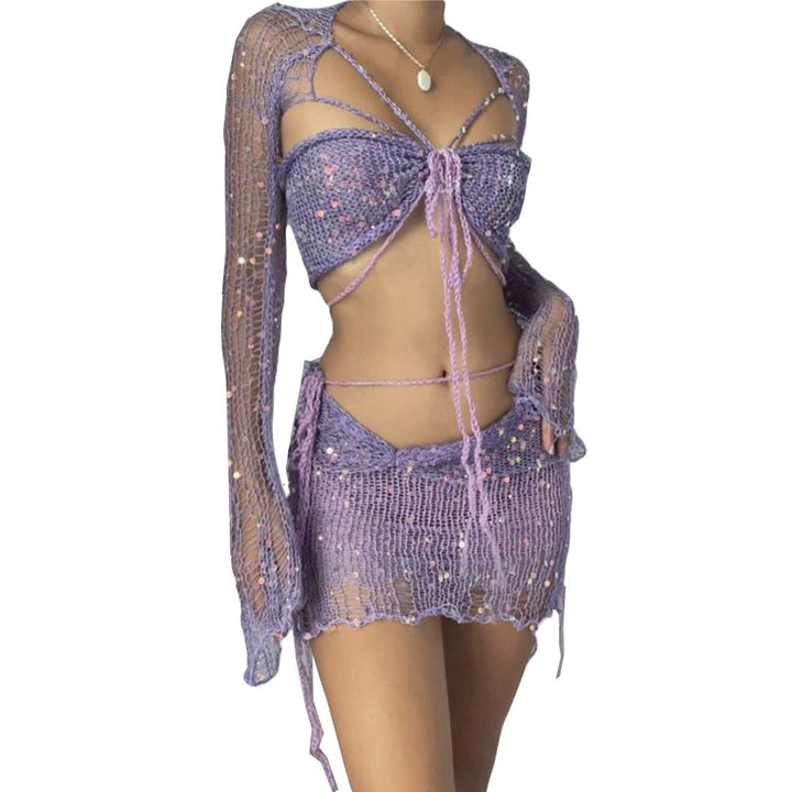 Damen Kleid aus Polyester für Frühling und Sommer