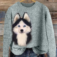 WW | Bedruckter Pullover für Frauen