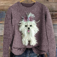 WW | Bedruckter Pullover für Frauen