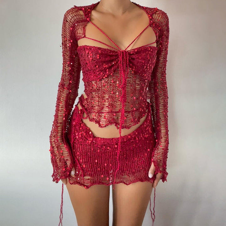 Damen Kleid aus Polyester für Frühling und Sommer