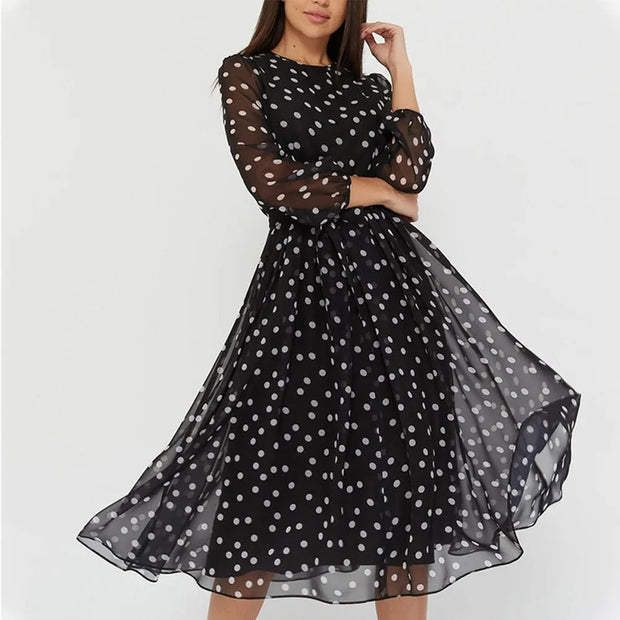 WW | Polka Dot Kleid für Frauen