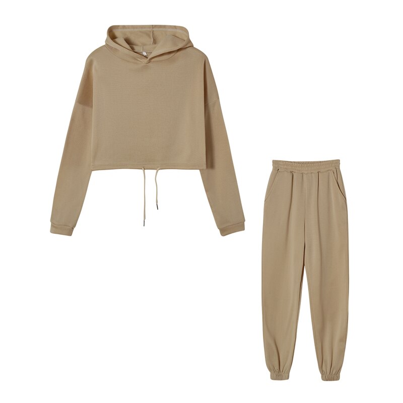 W&W Mode Casual Jogginganzug | Bequemer Trainingsanzug für Frauen