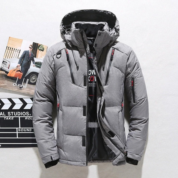 W&W Mode | Elegante Premium-Daunenjacke Für Ultimativen Stil Und Wärme