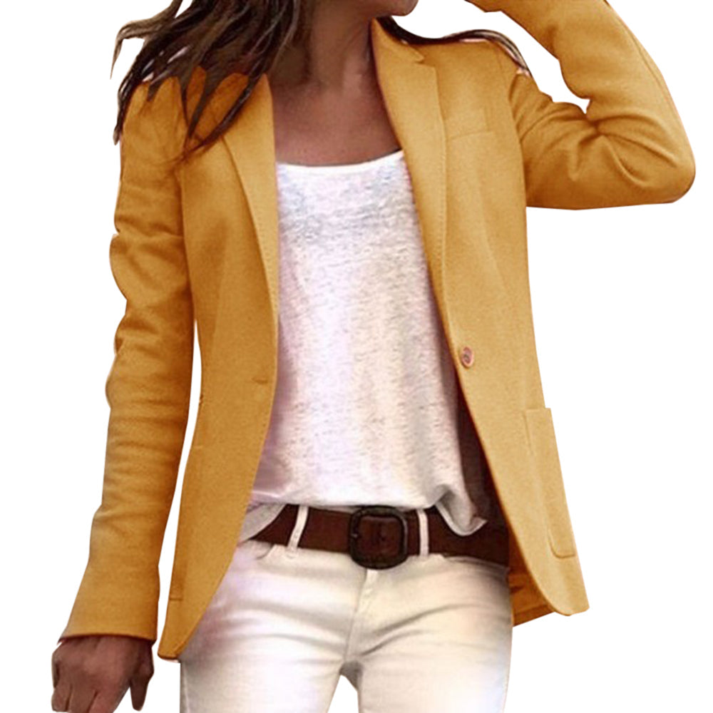 W&W Mode Reversknopf, schlank, langärmelig, Blazer