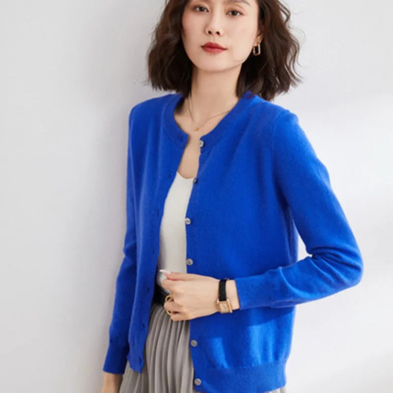 W&W O-Ausschnitt gestrickt Pullover