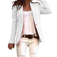 WW | Blazer Slim Fit Tailored Silhouette Luxusstoff Mit Revers