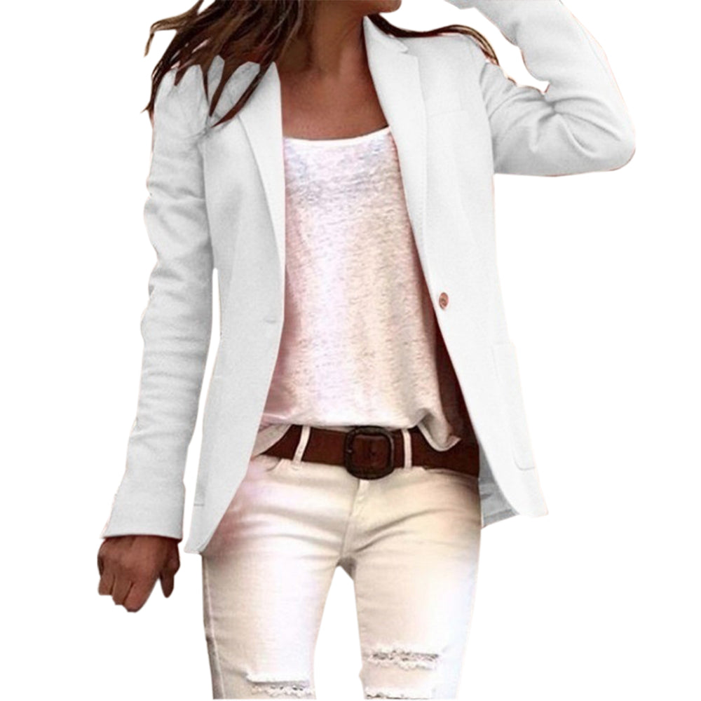 W&W Mode Reversknopf, schlank, langärmelig, Blazer