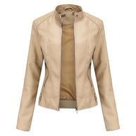 Lederjacke