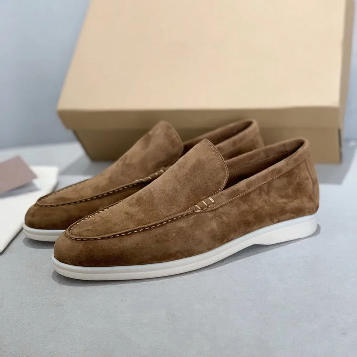 W&W Mode | Herren Wildleder-Schlappen