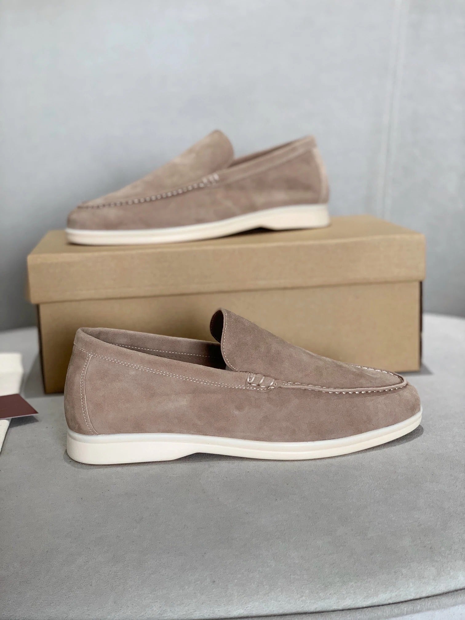 WW | Herren Wildleder Slipper