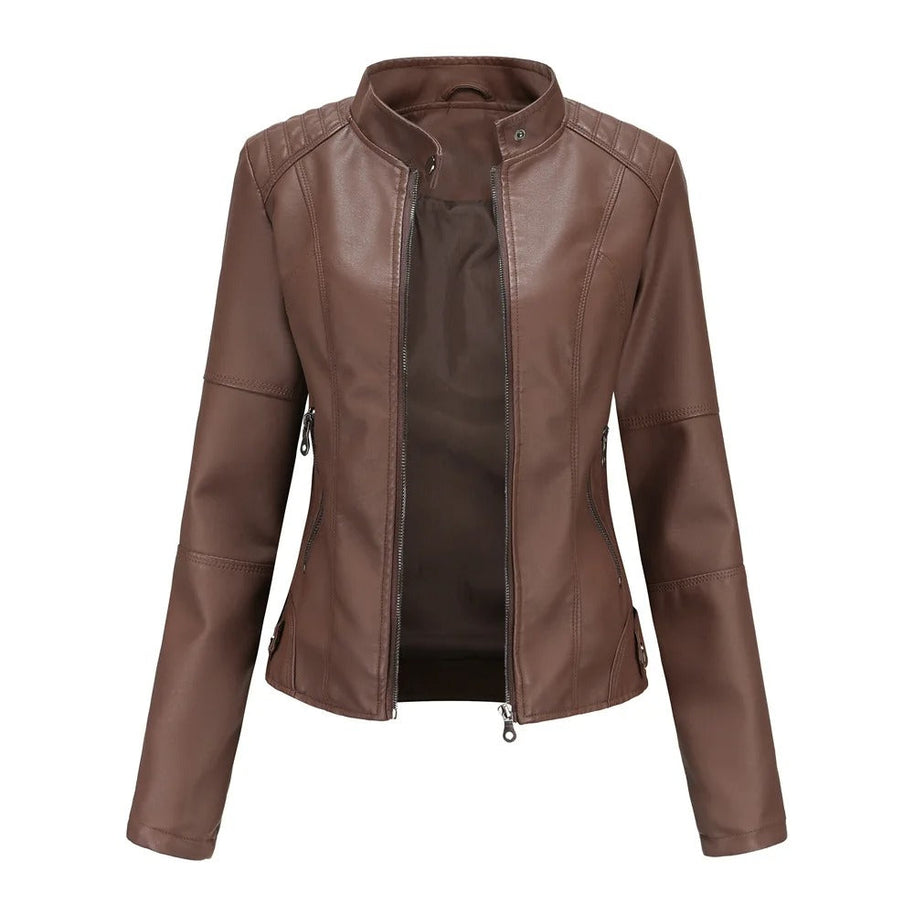 Lederjacke