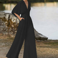 WW | Jumpsuit mit weitem Ausschnitt für Frauen
