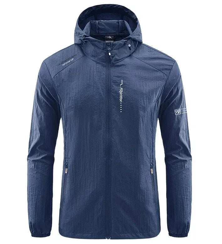 W&W Mode | Ultraleichte Wind Und Sonnensichere Kapuzen Sommerjacke Herren