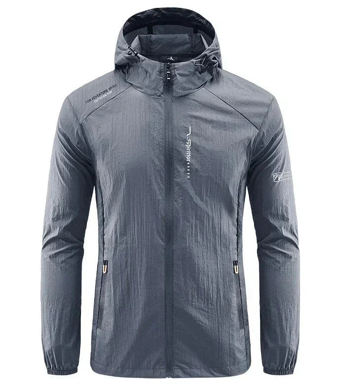 W&W Mode | Ultraleichte Wind Und Sonnensichere Kapuzen Sommerjacke Herren