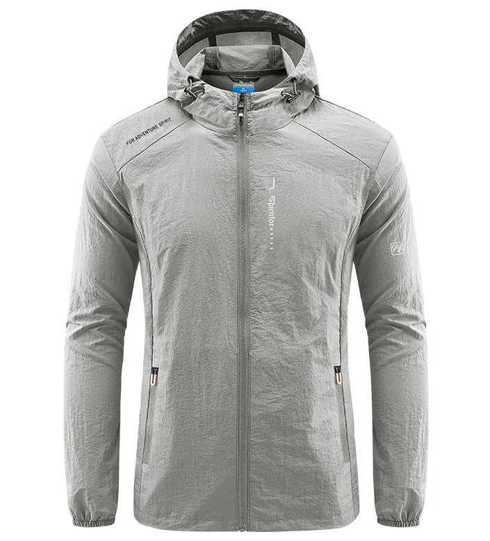 W&W Mode | Ultraleichte Wind Und Sonnensichere Kapuzen Sommerjacke Herren