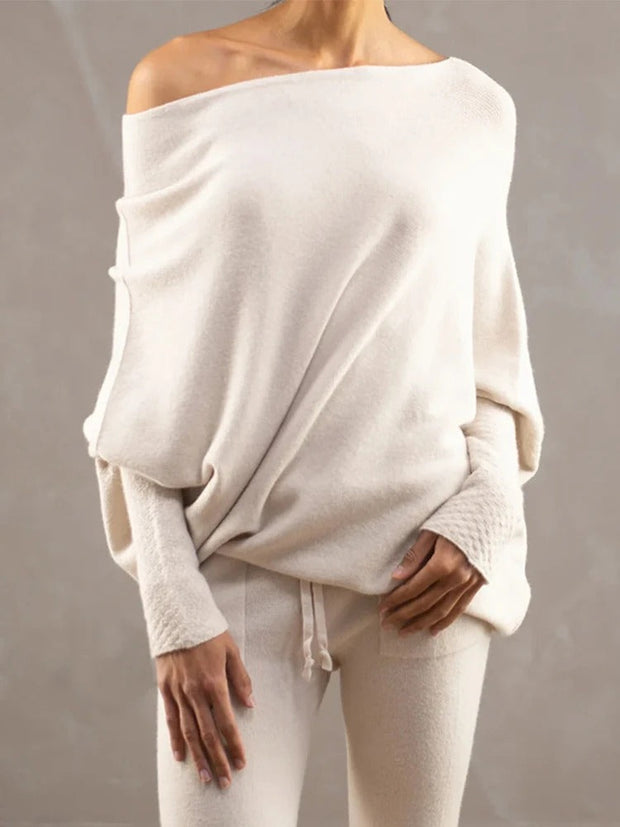 WW | Drapierte Asymmetrische Bluse