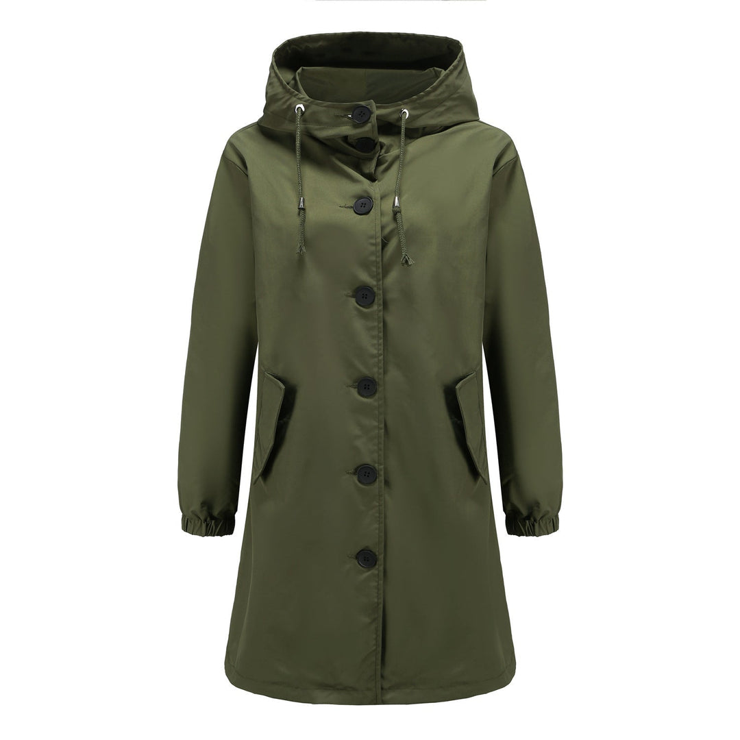 W&W Mode | Damen Wasserdichte Regenjacke Mit Kapuze