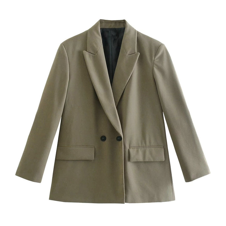 W&W Mode | Bequemer Trendiger Langer Blazer Für Den Herbst