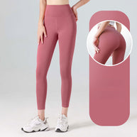 WW Legging | High Waist Yoga Sport Leggings mit Anti-Schweiß-Material für Frauen
