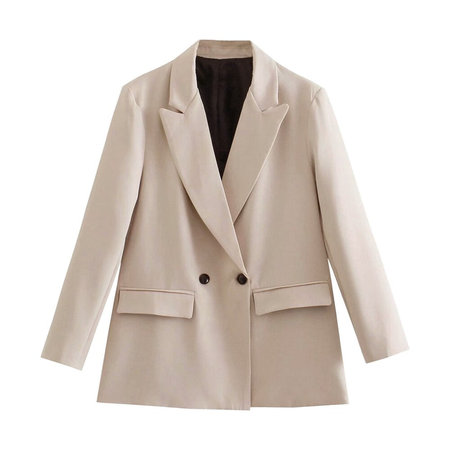 WW | Bequemer Trendiger Langer Blazer Für Den Herbst
