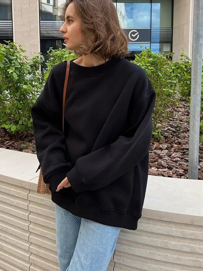 W&W Mode - Basic-Pullover in Übergröße