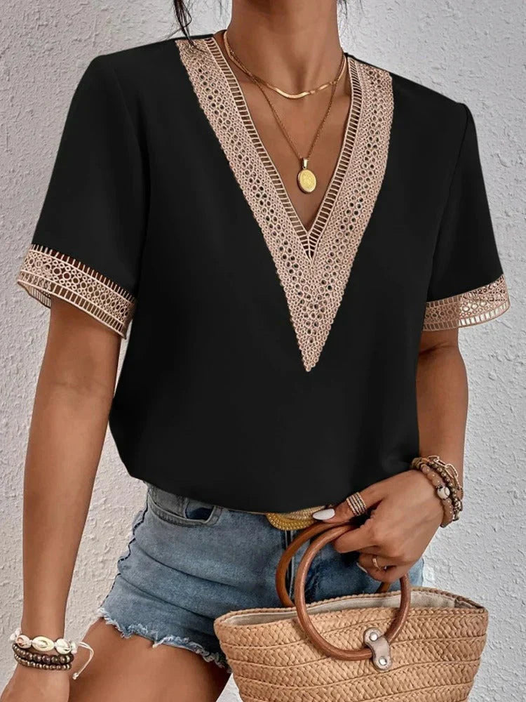 WW | Leichte Bluse Damen Elegant Und Vielseitig