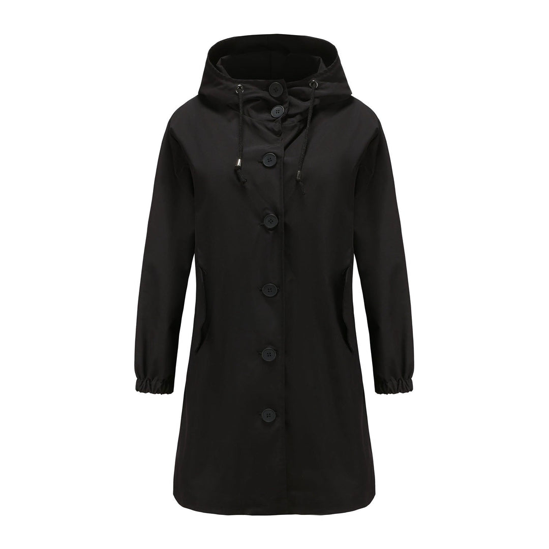 W&W Mode | Damen Wasserdichte Regenjacke Mit Kapuze