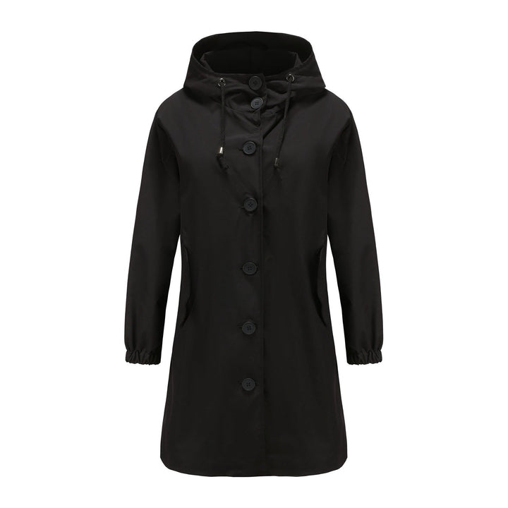 W&W Mode | Damen Wasserdichte Regenjacke Mit Kapuze