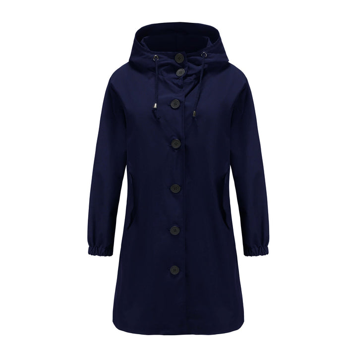 W&W Mode | Damen Wasserdichte Regenjacke Mit Kapuze