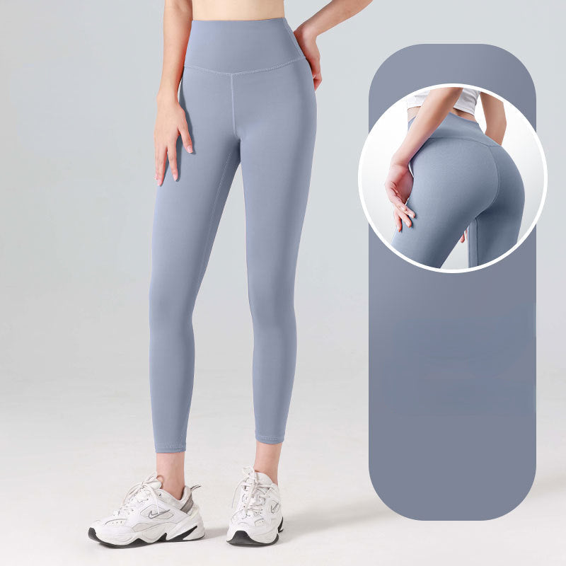 WW Legging | High Waist Yoga Sport Leggings mit Anti-Schweiß-Material für Frauen