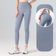 WW Legging | High Waist Yoga Sport Leggings mit Anti-Schweiß-Material für Frauen
