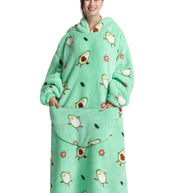 WW | Fleece Hoodie Decke Für Den WINTER