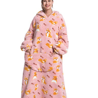 WW | Fleece Hoodie Decke Für Den WINTER